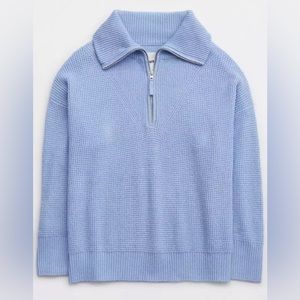 Aerie Waffle Quarter Zip